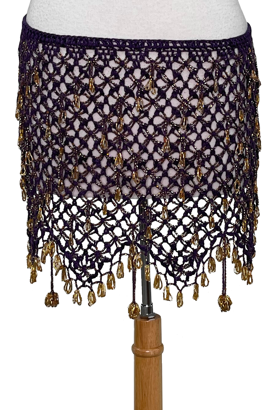 Hand crocheted shawl