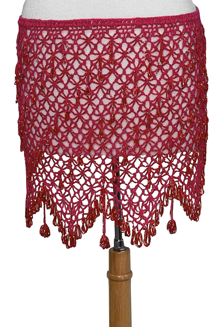 Handmade crochet shawl