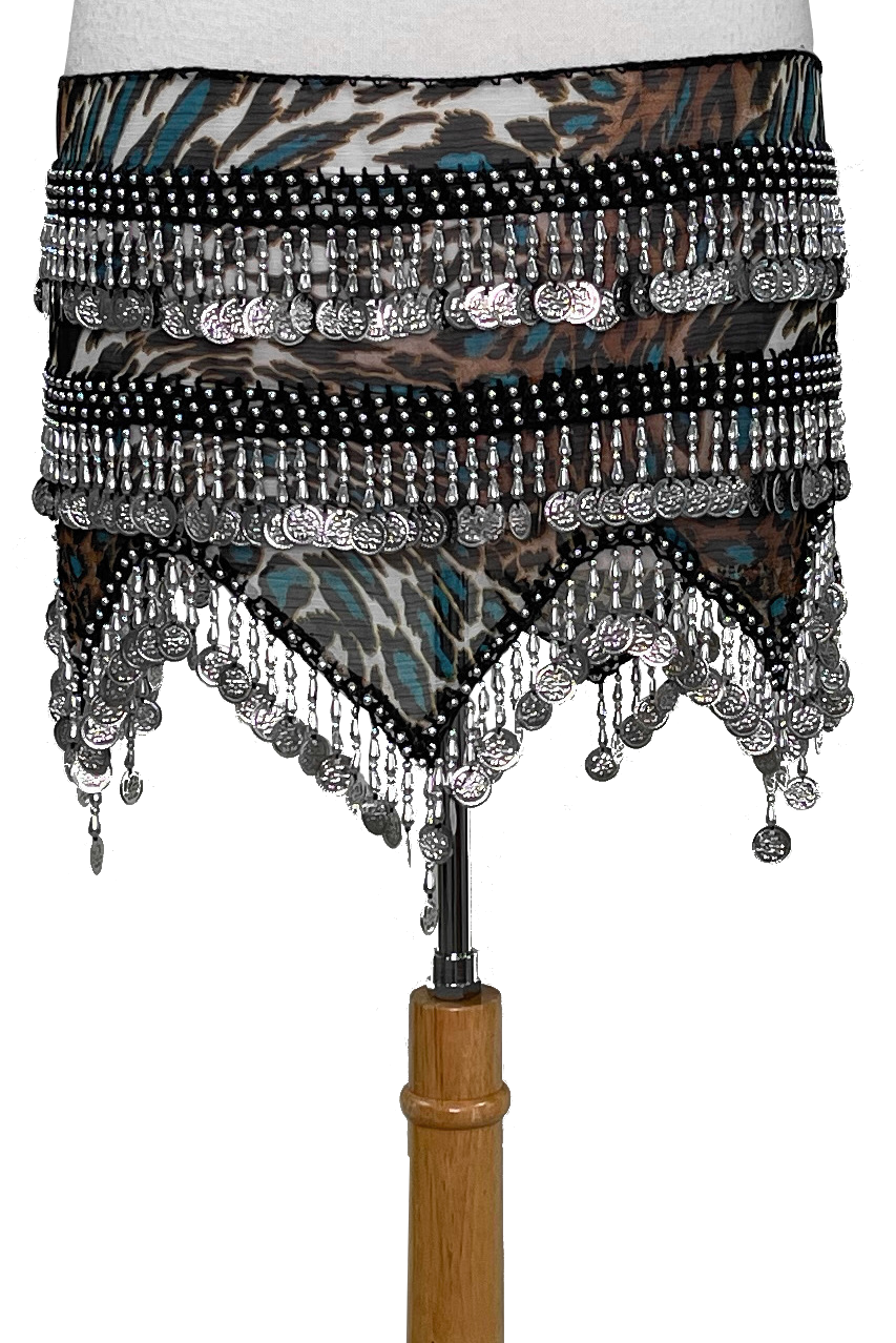 Belly dance hip wrap