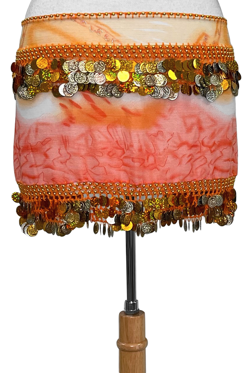 Noisy bellydance scarf
