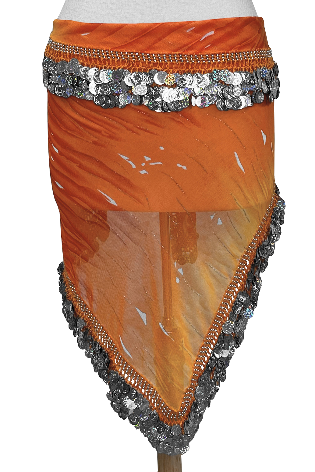 Bellydance hip scarf