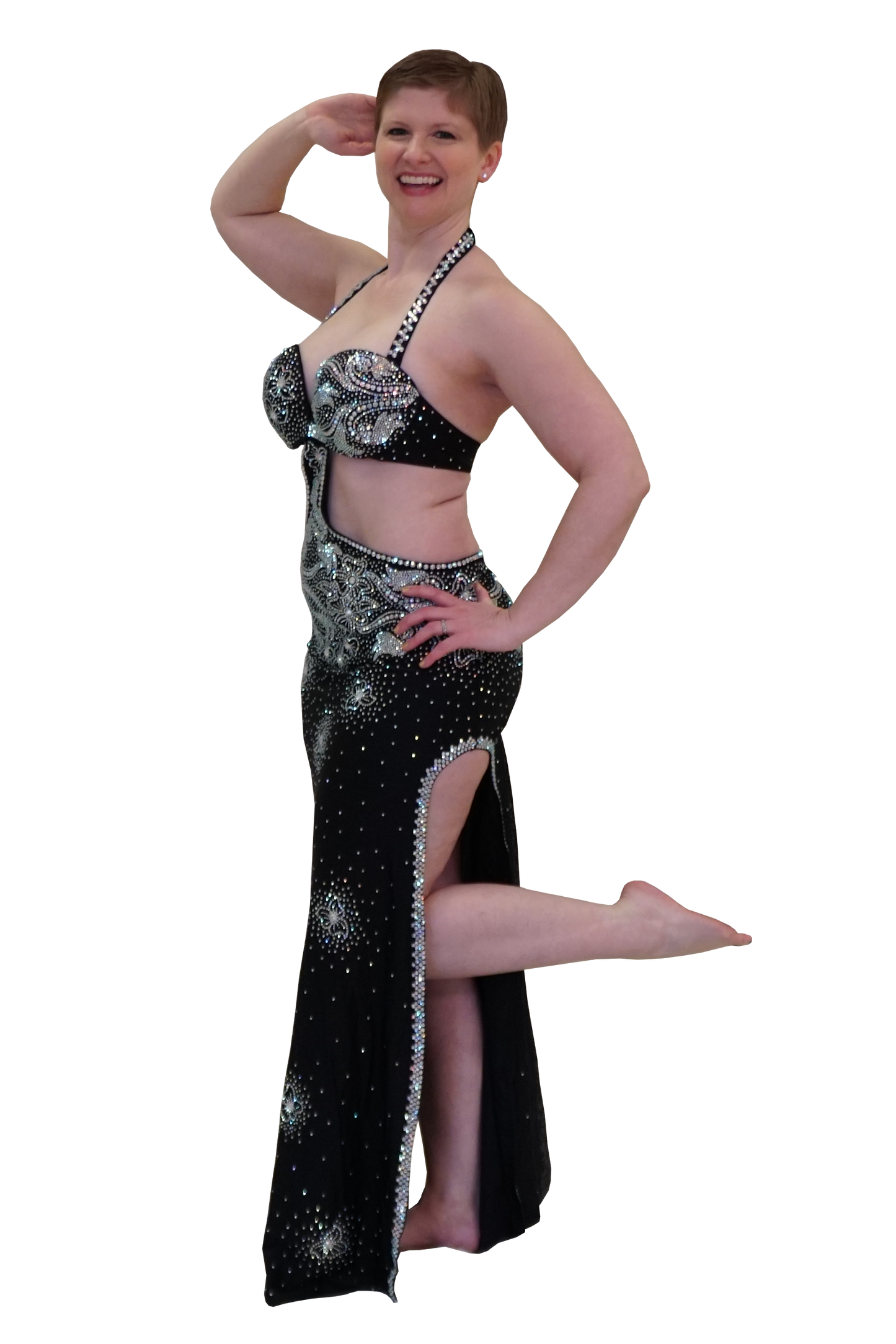 Egyptian belly dance dress