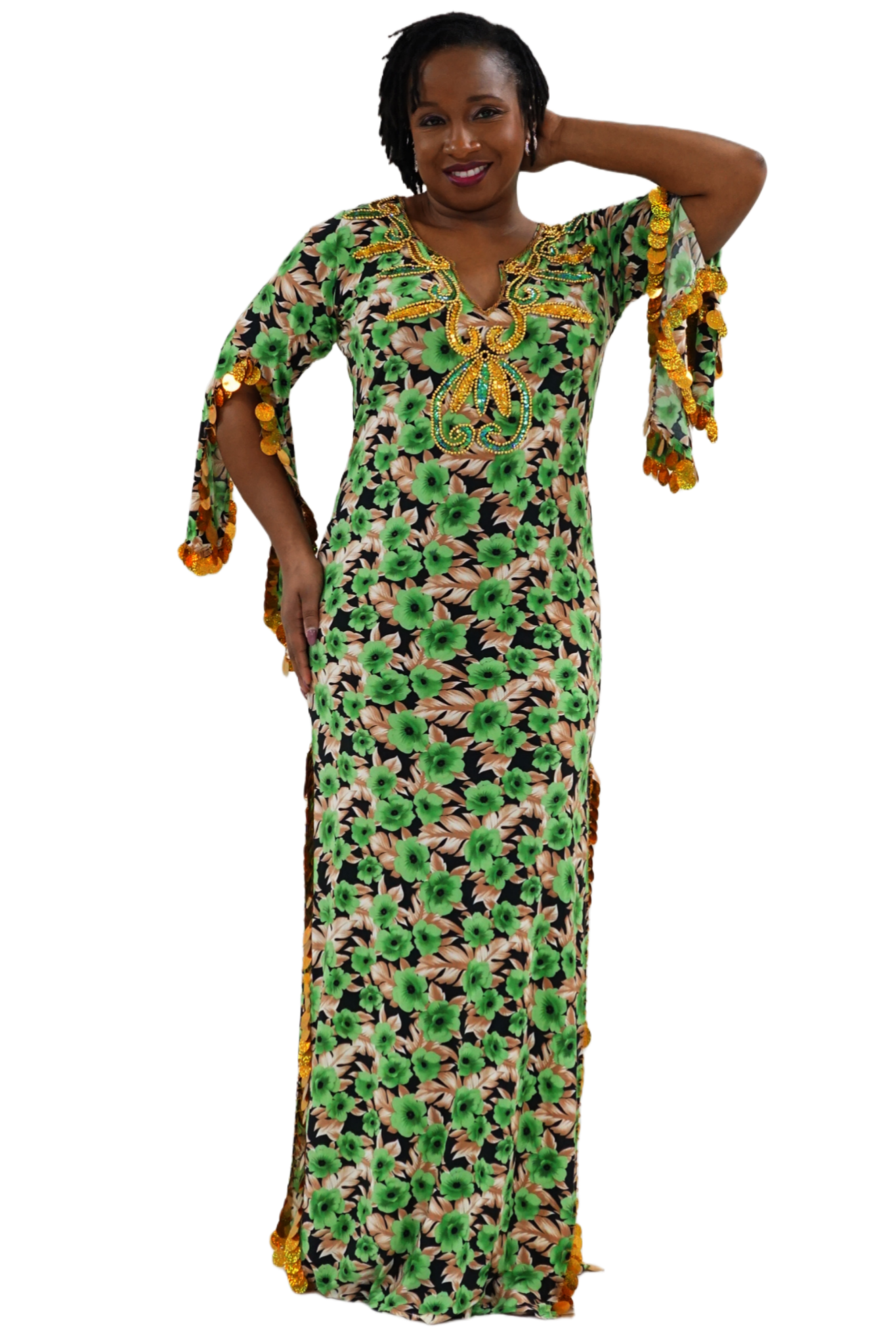 Folkoric bellydance dress