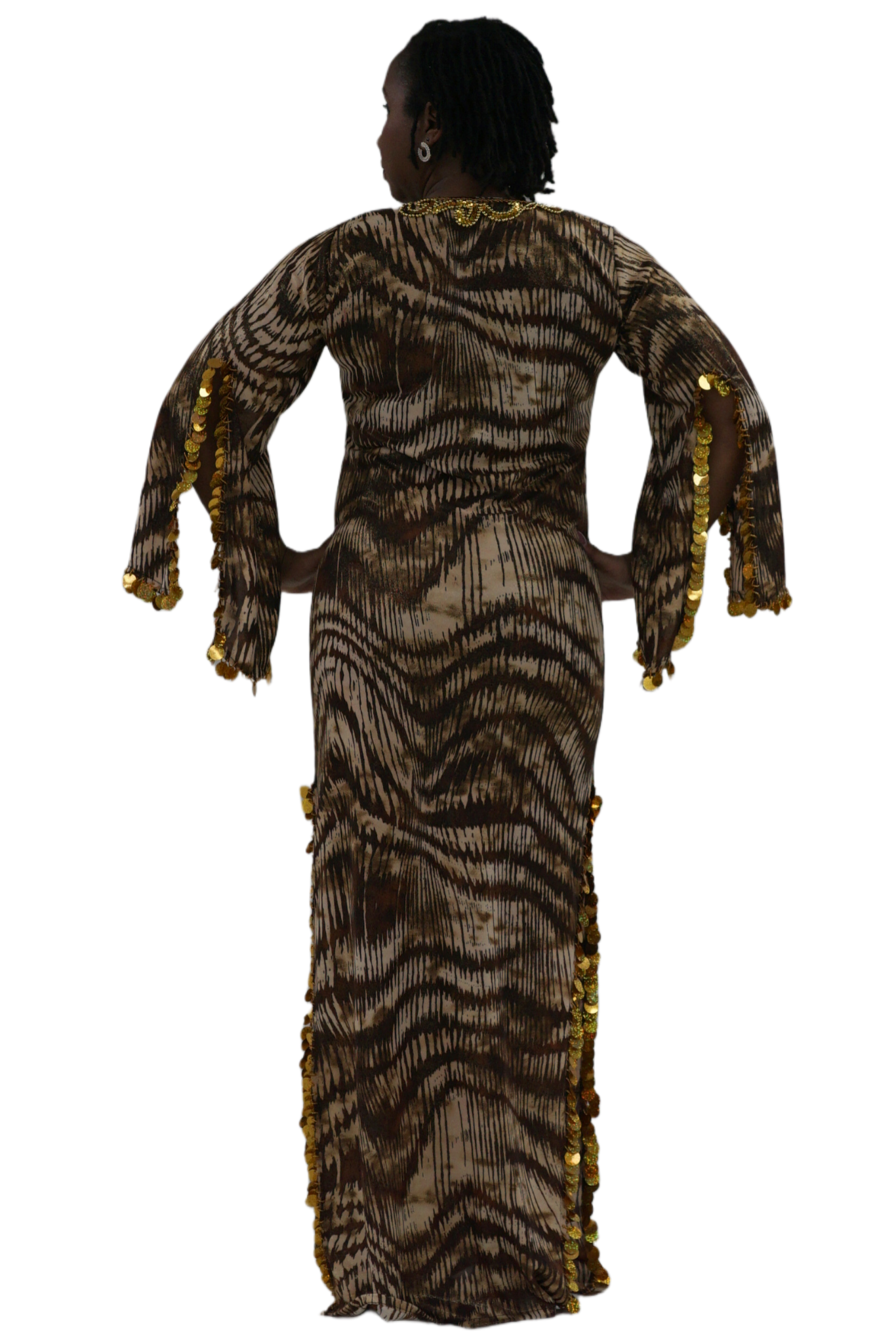 Lycra belly dance dress