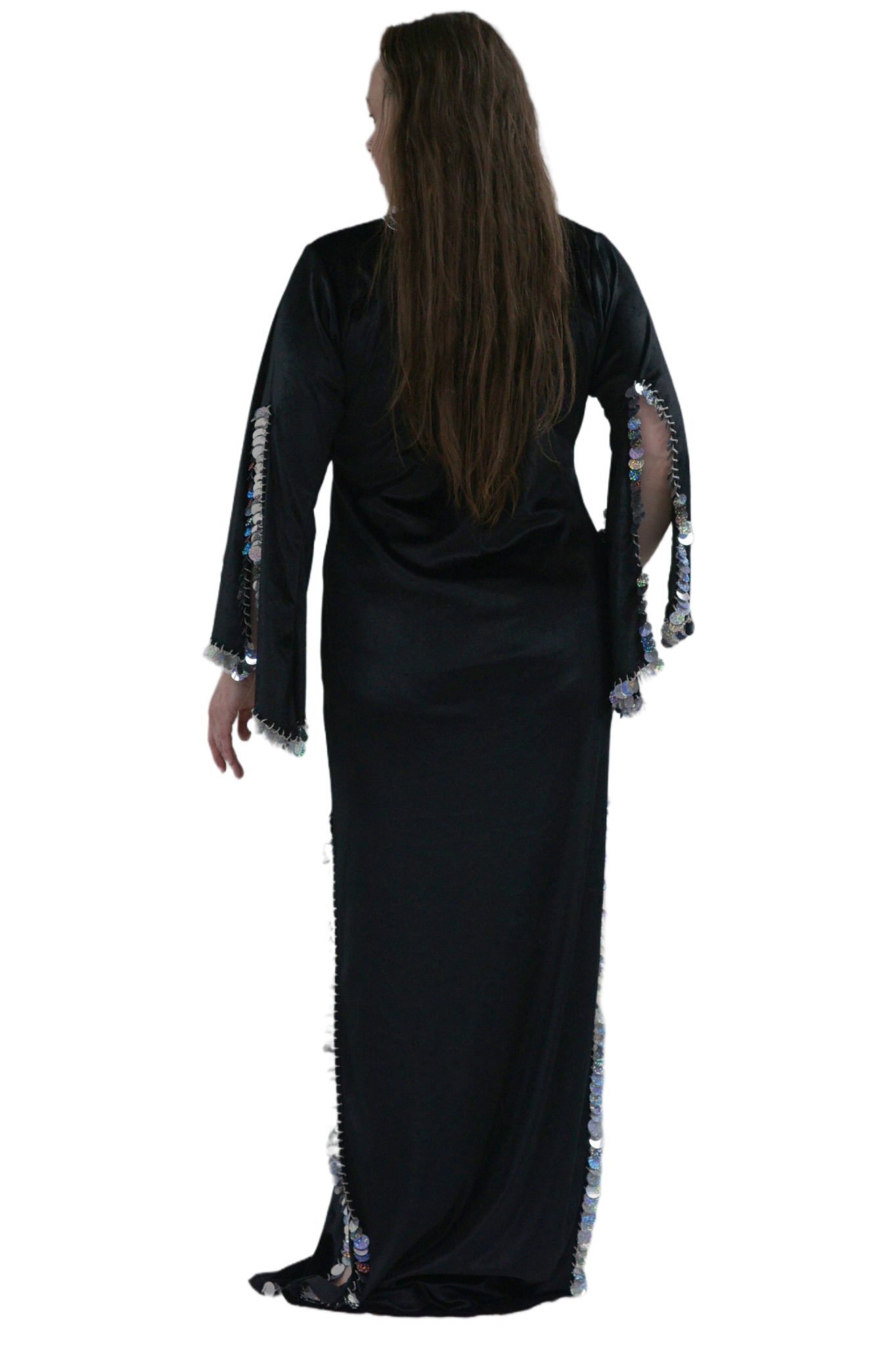 Black dress for folkloric Egyptian dance