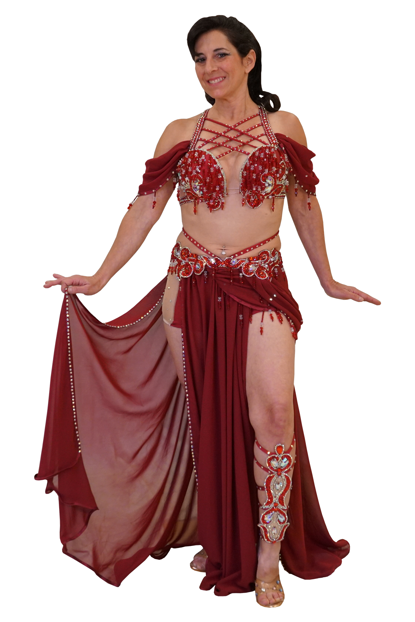 Oriental bellydance costume