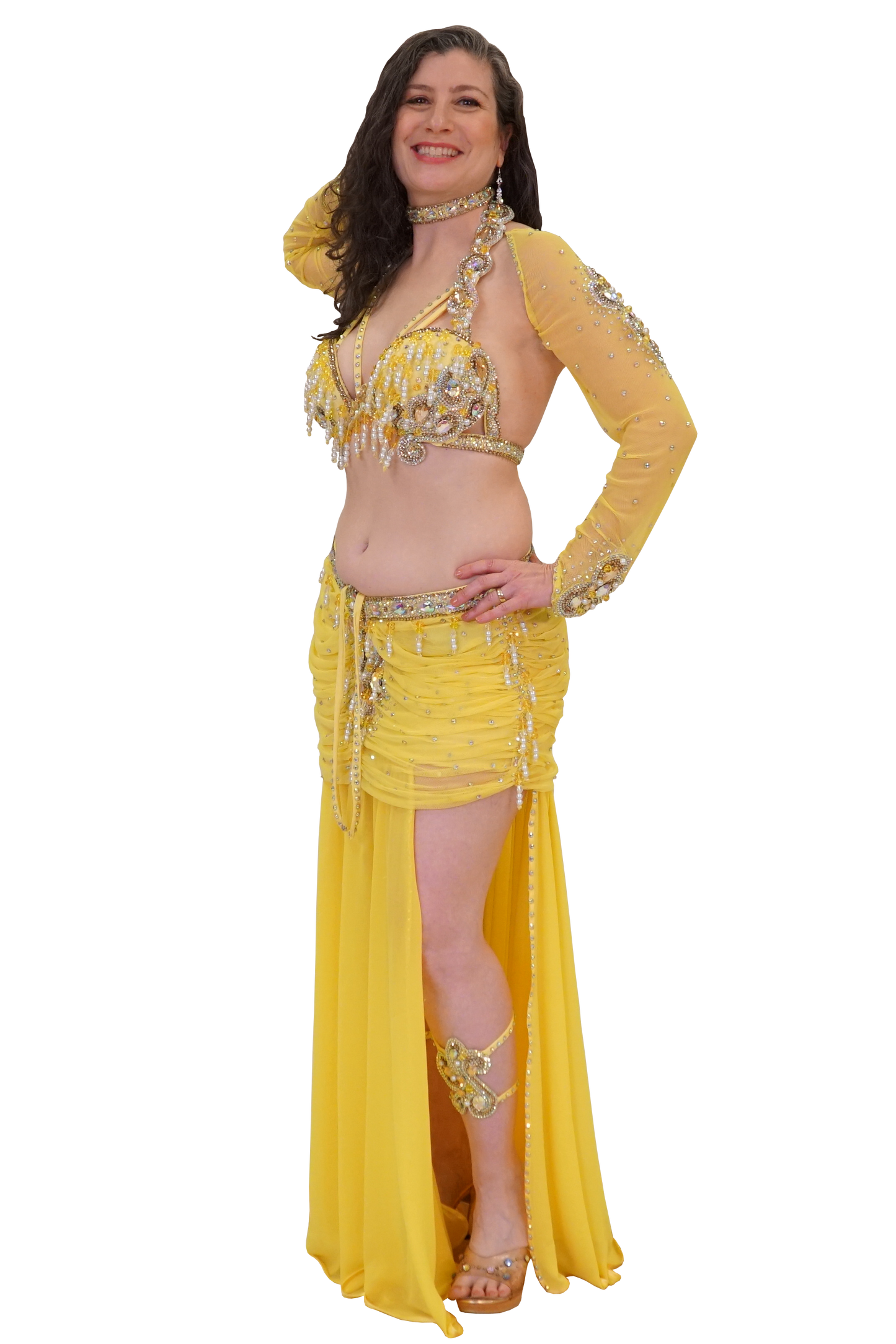Egyptian cabaret bellydance costume