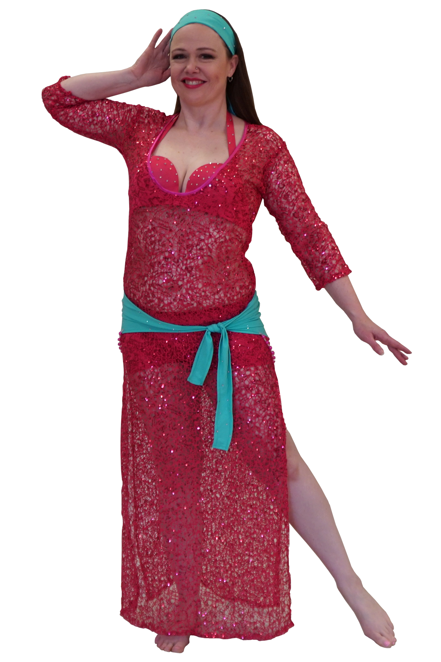 Egyptian belly dance dress