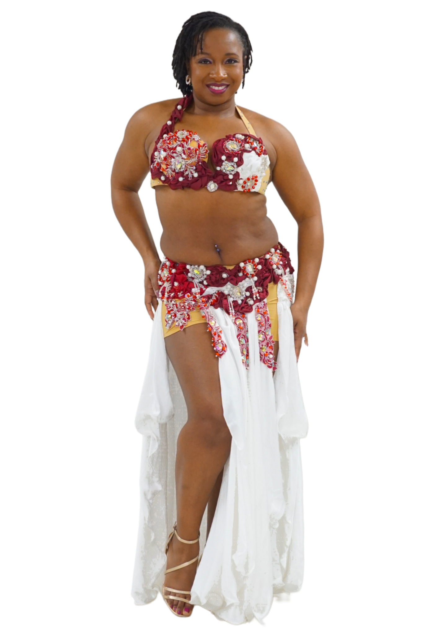 Costume for Egyptian Oriental bellydance