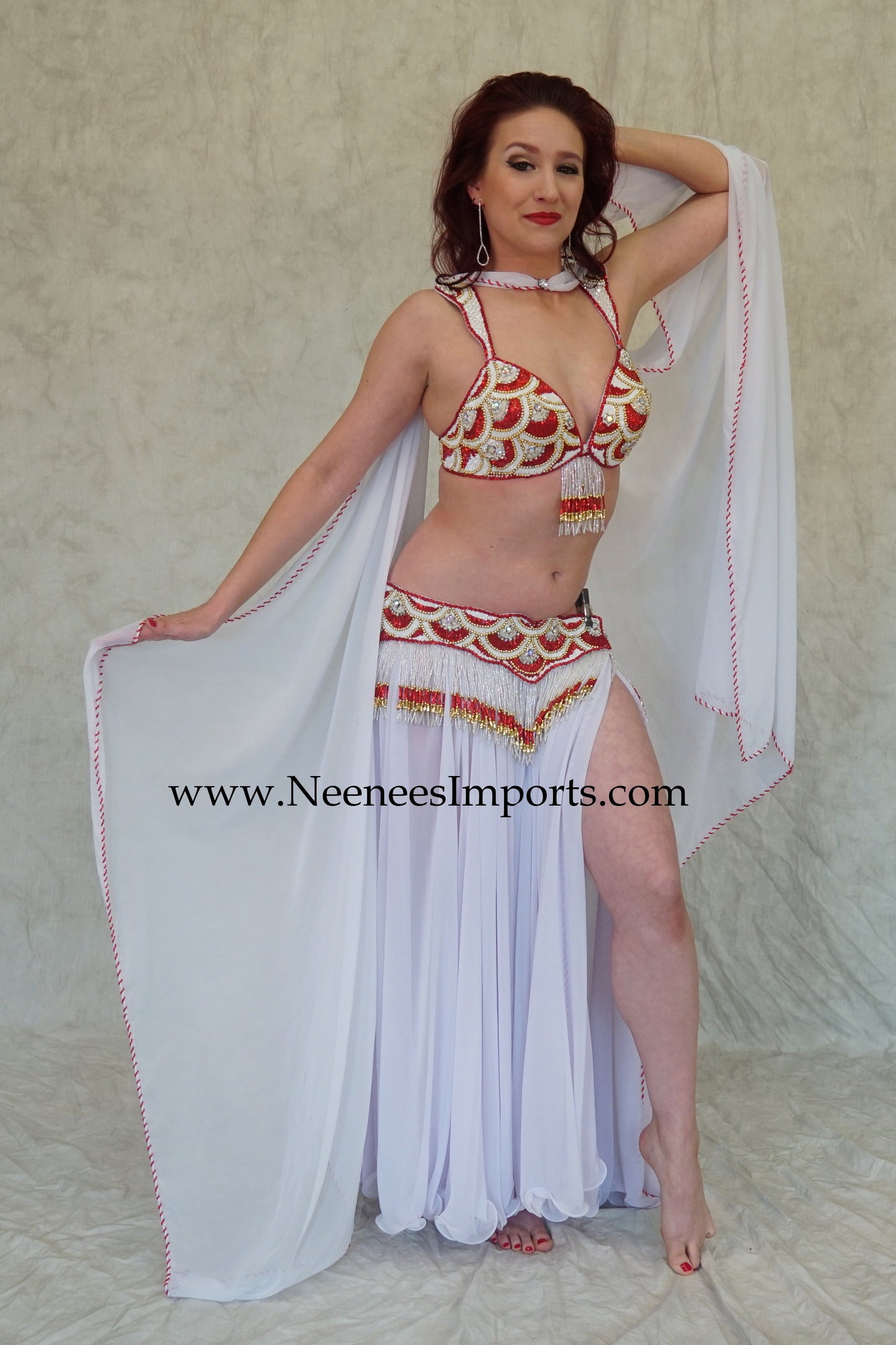 Egyptian belly dance costume