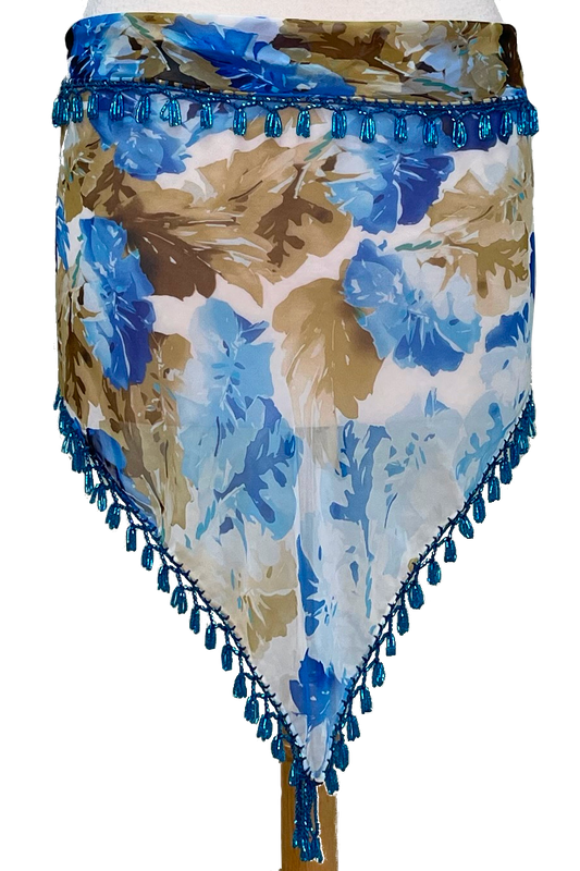 Hip scar with beaded trim