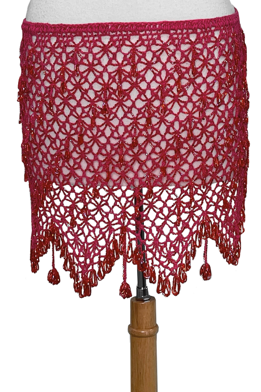 Handmade crochet shawl