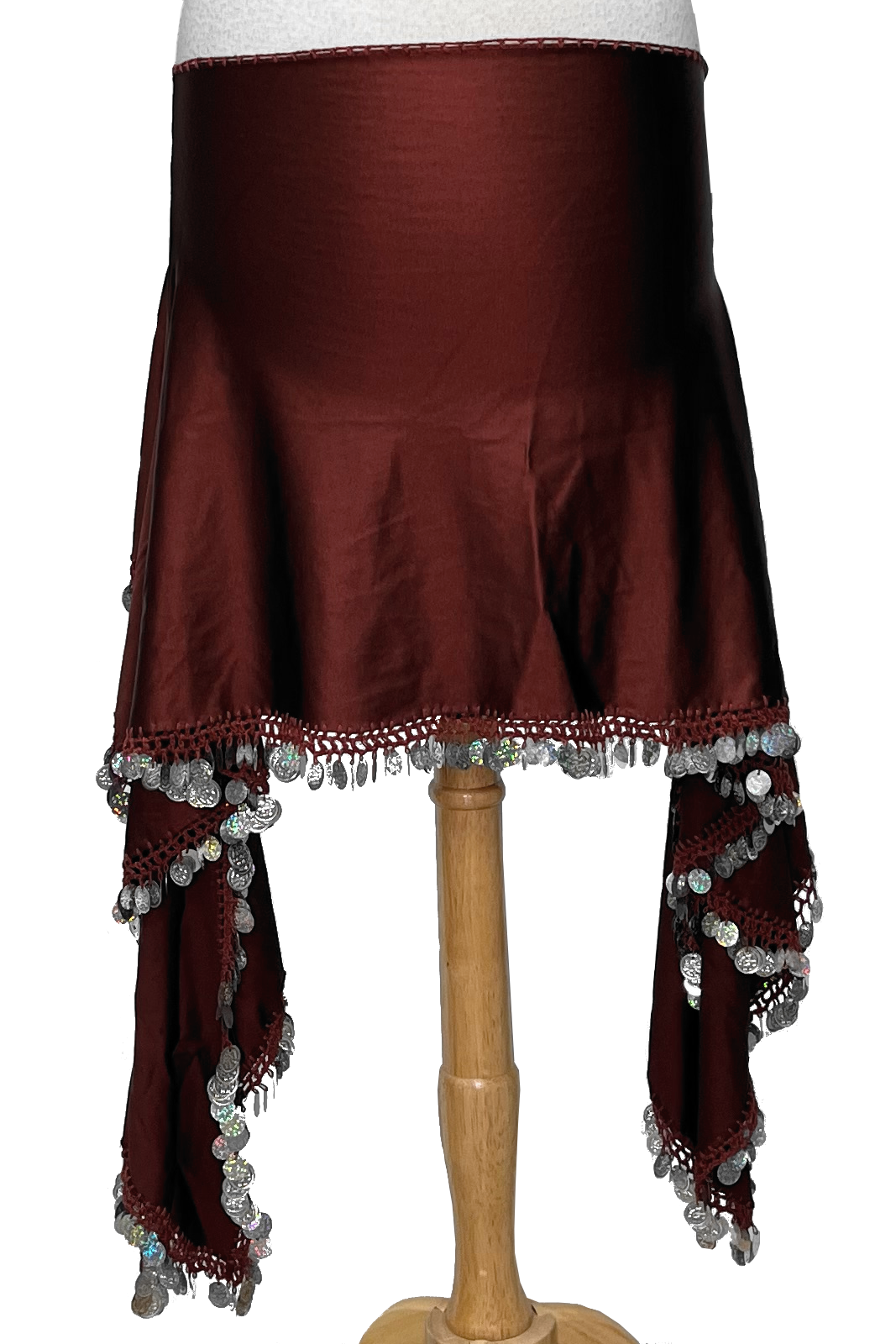 Stretchable hip scarf for bellydance