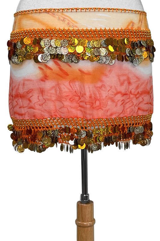 Noisy bellydance scarf