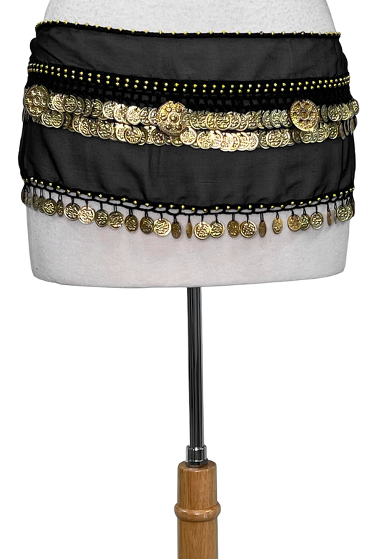 Solid color hip sash