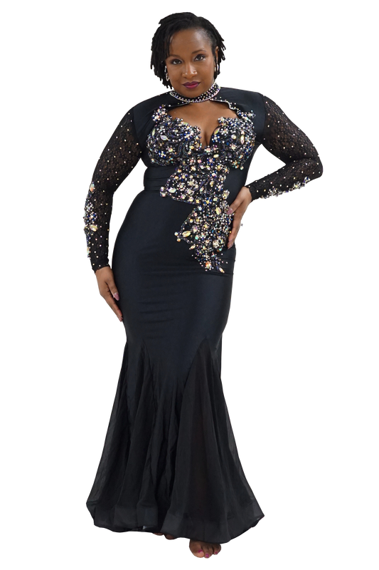 Oriental dance dress
