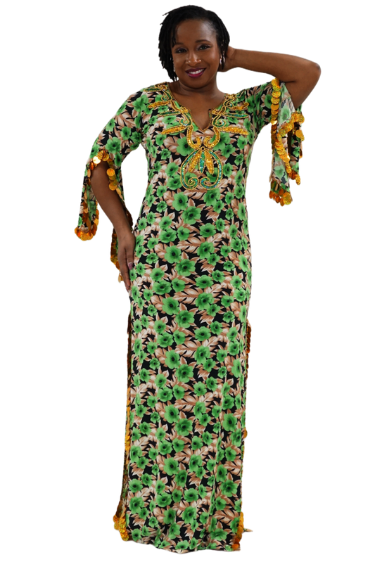 Folkoric bellydance dress