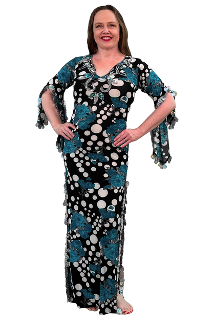 Lycra bellydance dress