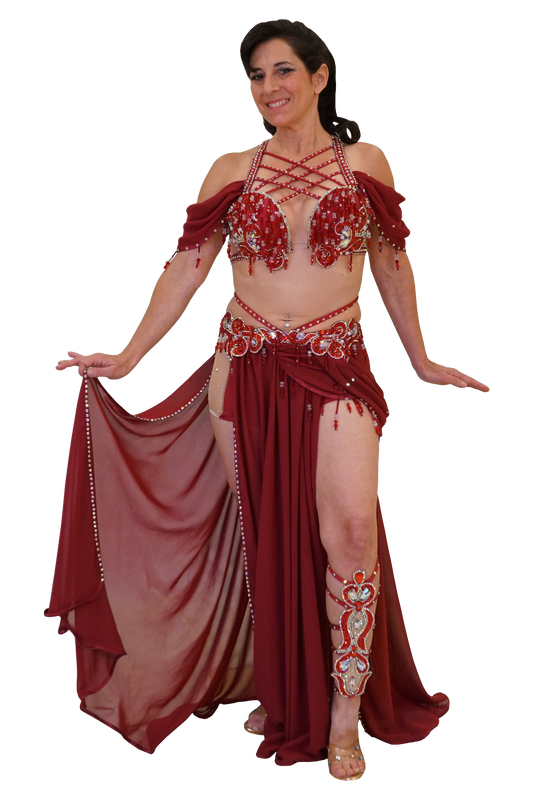 Oriental bellydance costume