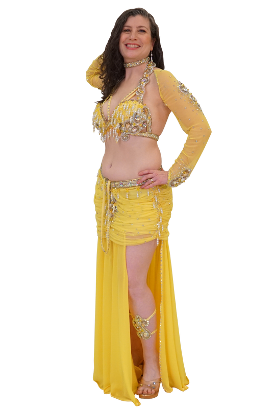 Egyptian cabaret bellydance costume