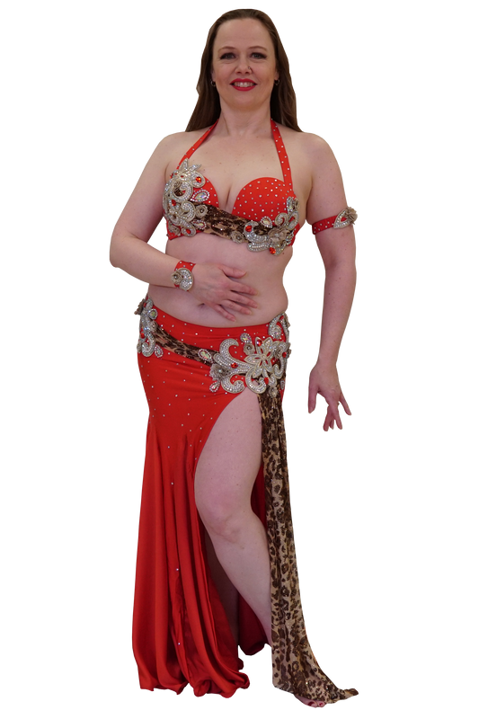 Oriental dance costume