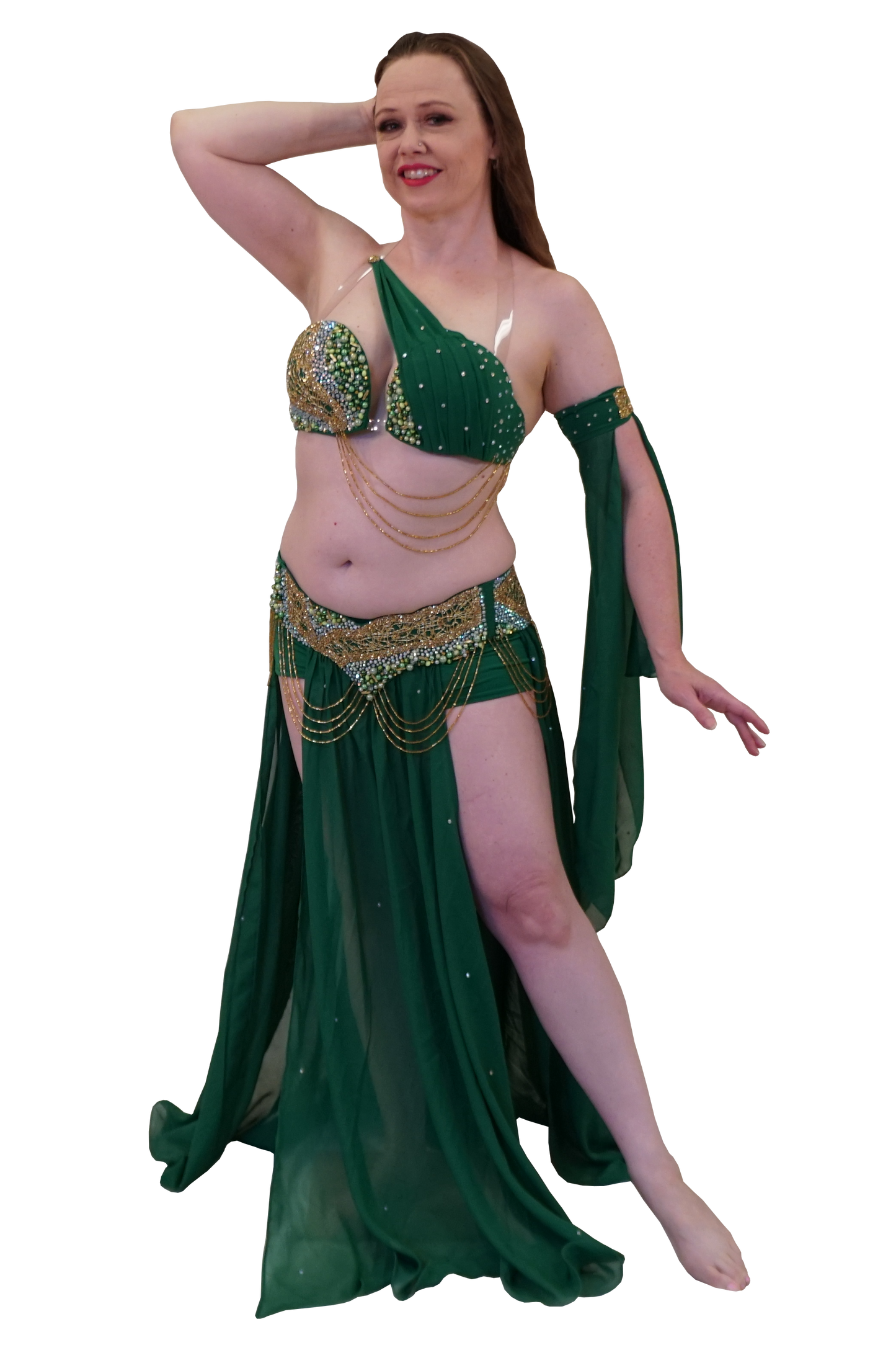 Egyptian belly dance costume