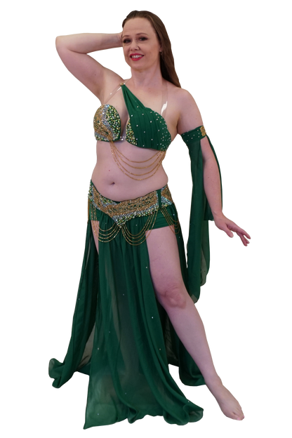 Egyptian belly dance costume