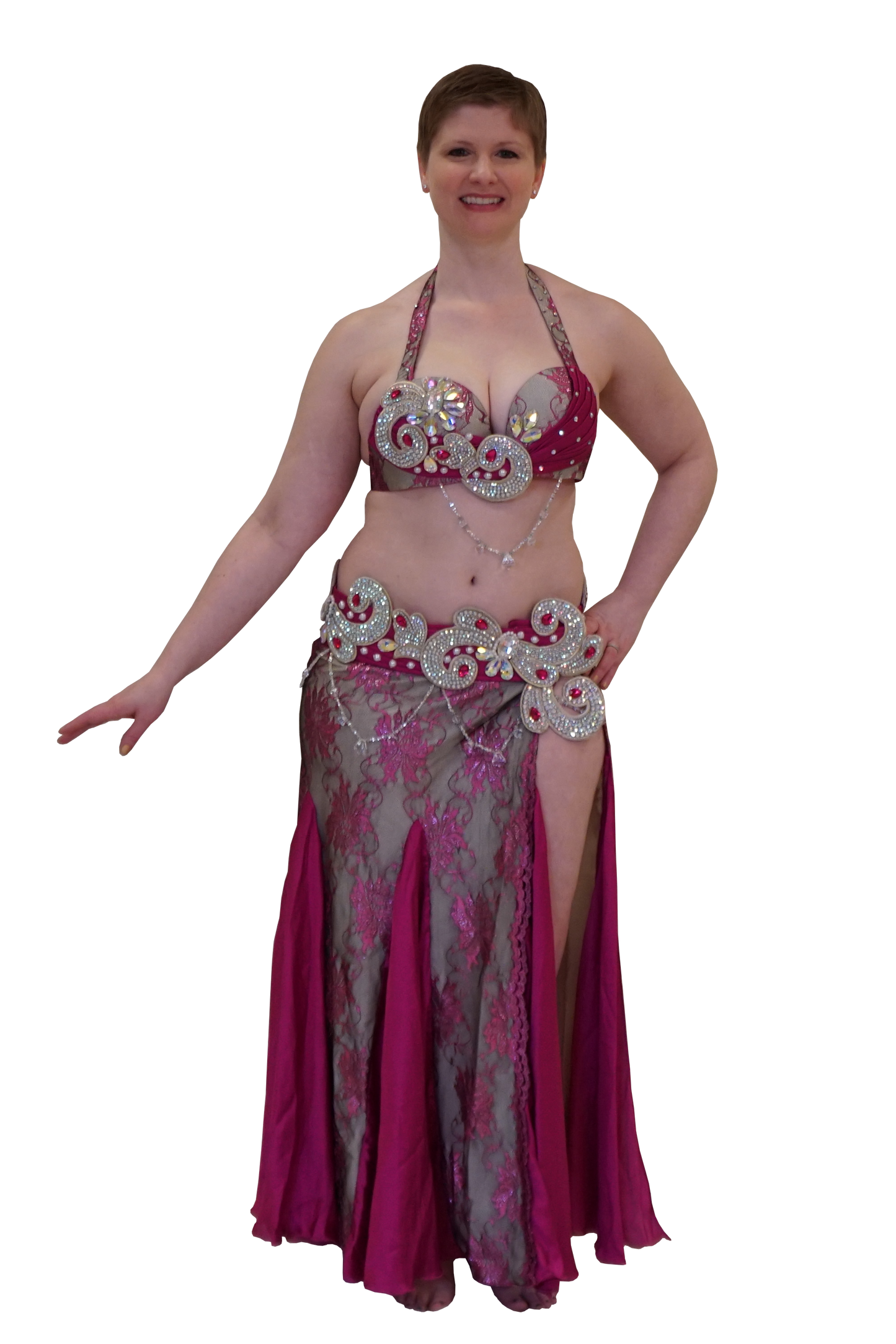 Egyptian belly dance costume