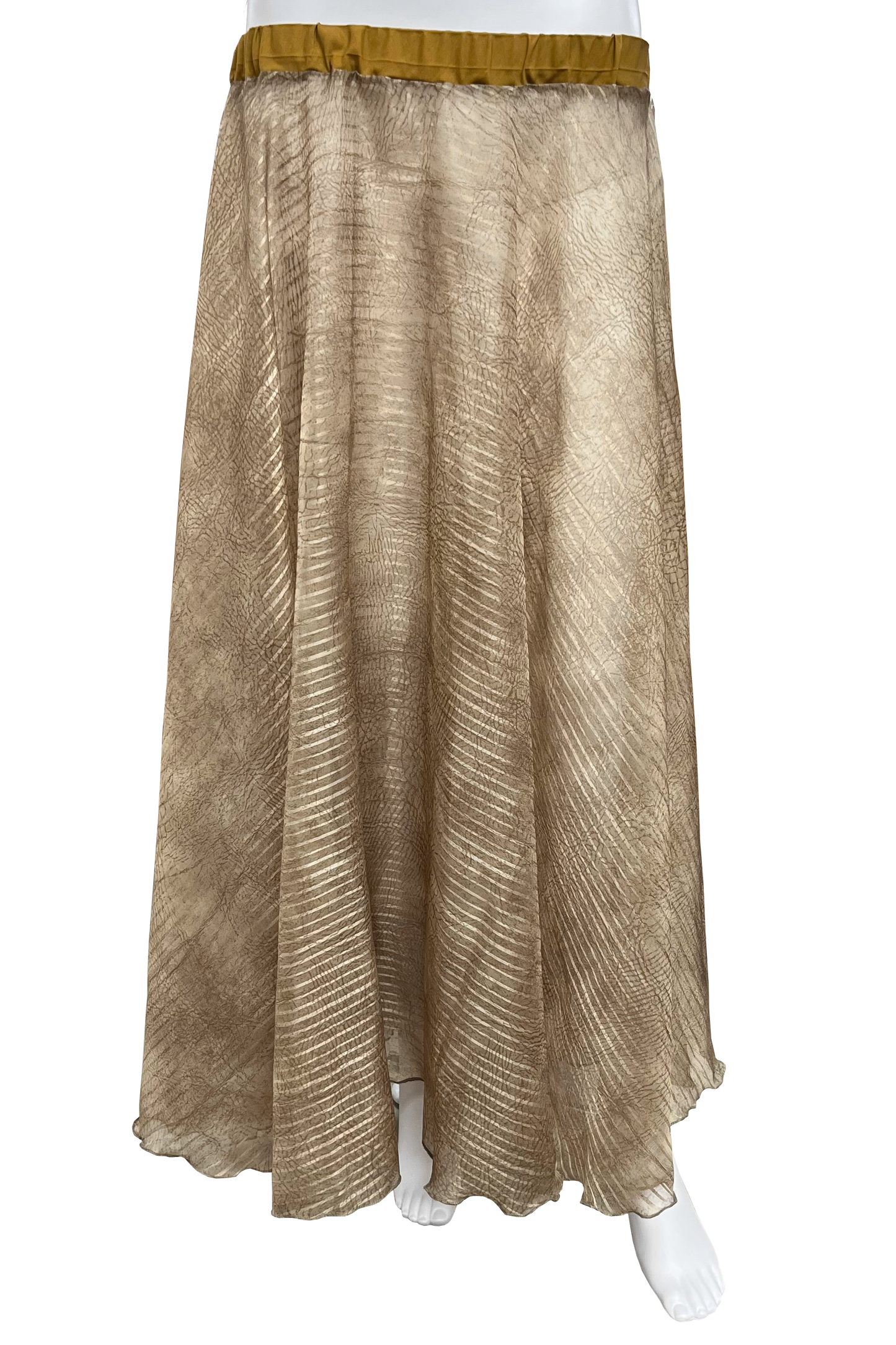 Semi sheer bellydance skirt