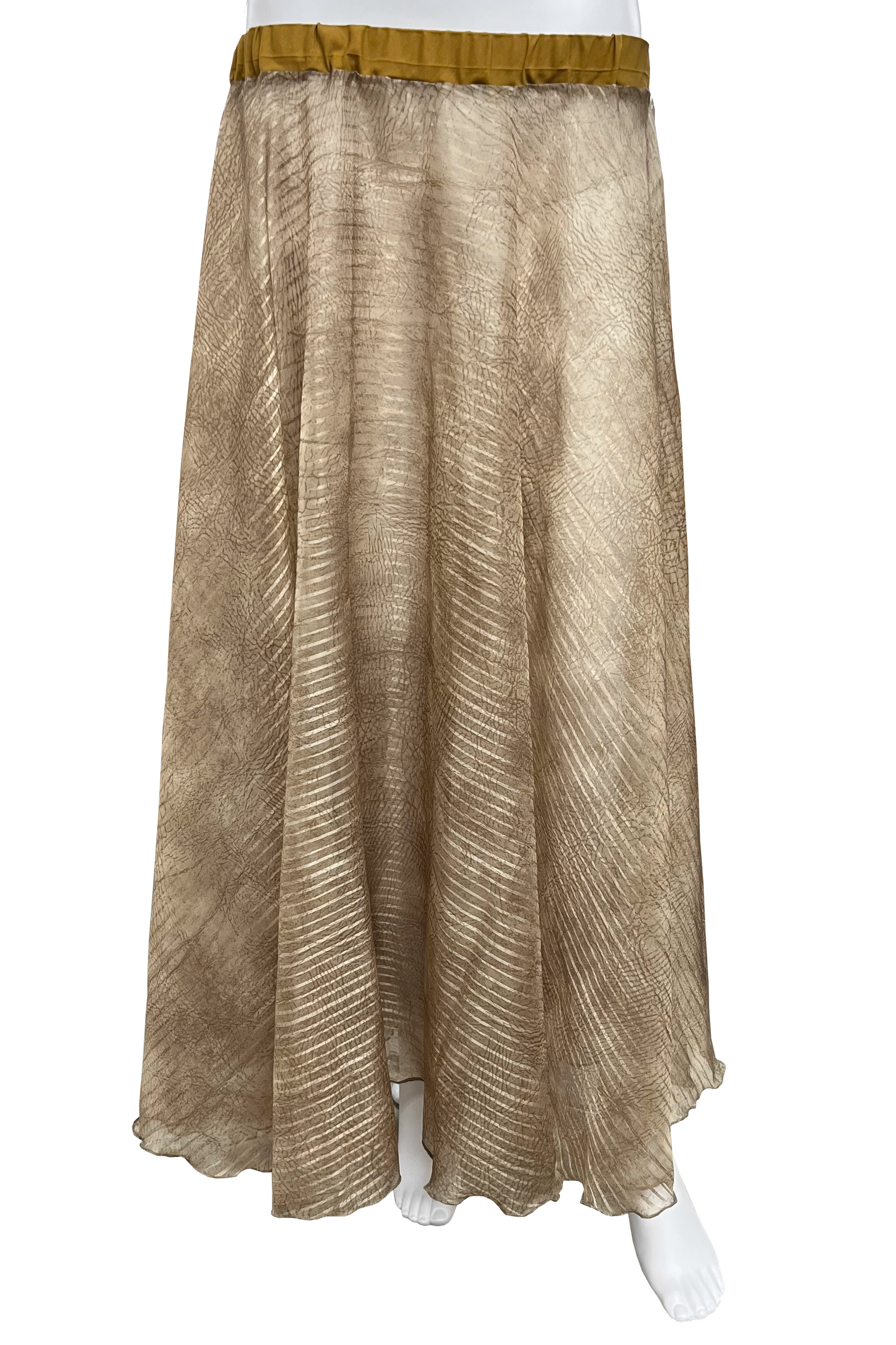 Semi sheer bellydance skirt