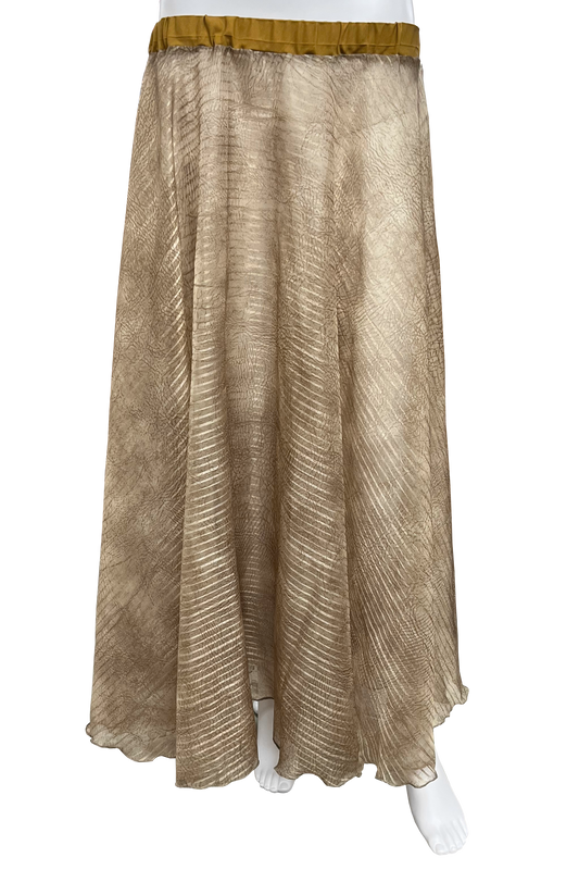 Semi sheer bellydance skirt